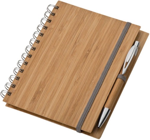 Bambusowy notes z okładką A5