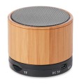 Głośnik bluetooth w bambusowej obudowie Round Bamboo