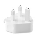 Power bank z ładowarką indukcyjną i adapterami Topower