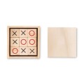 Drewniana gra w kółko i krzyżyk Tic Tac Toe