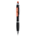 Plastikowy długopis touchpen z podświetlanym logo 