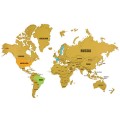 Mapa zdrapka Wanderlust