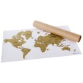 Mapa zdrapka Wanderlust