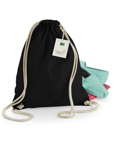 Worek plecak ze sznurkami z bawełny organicznej Westford Mill