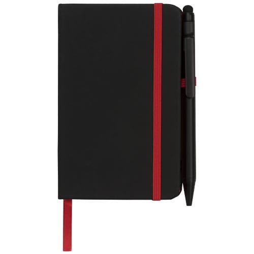 Mały notes z kolorowym brzegiem Noir Edge Small