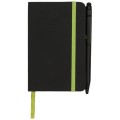 Mały notes z kolorowym brzegiem Noir Edge Small