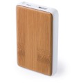 Power bank 4000 mAh w bambusowej obudowie