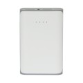 Power bank 6000 mAh z 4 diodami wskazującymi poziom naładowania i lampką LED