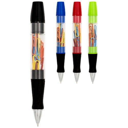 Długopis z diodą led i spinaczami King