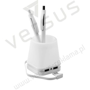 Pojemnik na długopisy + hub Fuji