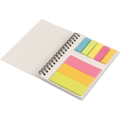 Zestaw do notatek, notatnik z karteczkami samoprzylepnymi