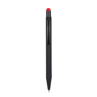Długopis touch pen z gumowanym korpusem