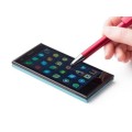 Plastikowy długopis touch pen ze stojakiem na telefon