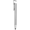Plastikowy długopis touch pen ze stojakiem na telefon