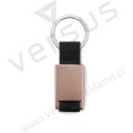 Prostokątny brelok Tech Black