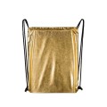 Metaliczny worek ze sznurkiem