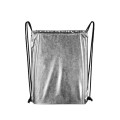 Metaliczny worek ze sznurkiem