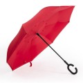 Odwracalny parasol manualny z rączką w kształcie litery C