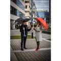 Parasol automatyczny Mauro Conti ze srebrnym podbiciem