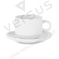 Filiżanka ze spodkiem do cappuccino Cappu