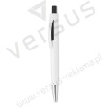 Plastikowy długopis LUCERNE WHITE