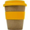 Bambusowy kubek 350 ml z silikonowym uchwytem