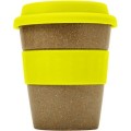 Bambusowy kubek 350 ml z silikonowym uchwytem