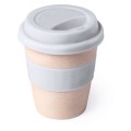  Bambusowy kubek 380 ml, z silikonowym uchwytem