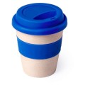  Bambusowy kubek 380 ml, z silikonowym uchwytem