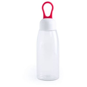 Butelka sportowa 480 ml z silikonową zawieszką