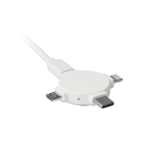 Kabel do ładowania z 3 różnymi końcówkami Ligo Cable