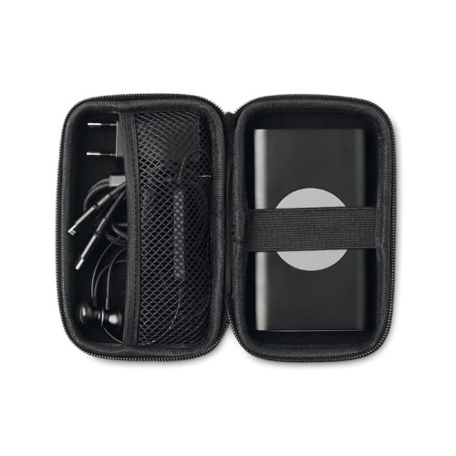 Powerbank bezprzewodowy w etui z akcesoriami Wireless Set