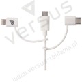 Zestaw kabli 3-w-1 USB typ C oraz MFI