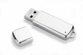 Metalowa pamięć USB VERONA z zatyczką