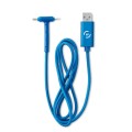 Kabel do ładowania z USB A do micro oraz typ C Cable Stand