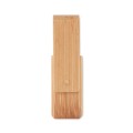 Pendrive obracany 16 gb w bambusowej obudowie Techi