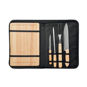 Zestaw 4 akcesoriów do grilla w etui Grille