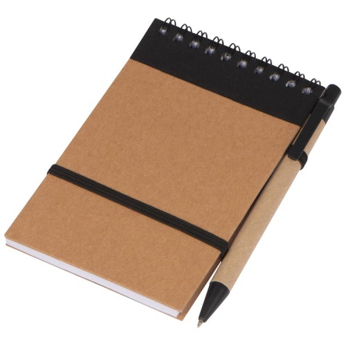 Ekologiczny notatnik z długopisem