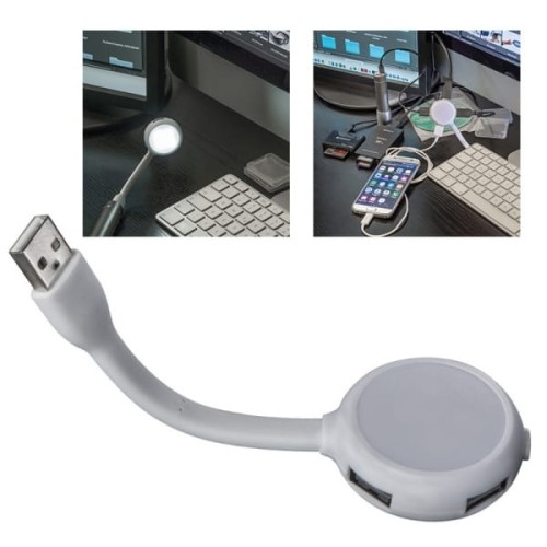 Rozgałęźnik USB ze światełkiem SHEFFIELD