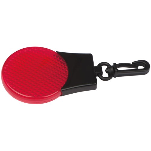 Światełko odblaskowe z karabińczykiem