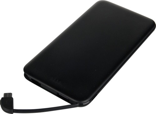Power bank 4000 mAh z kablem do ładowania i przejściówką do iPhone