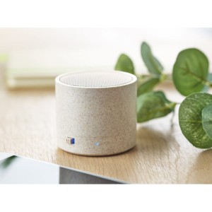 Głośnik Bluetooth ze słomy pszennej 