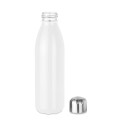 Szklana butelka z pokrywką ze stali nierdzewnej ASPEN GLASS