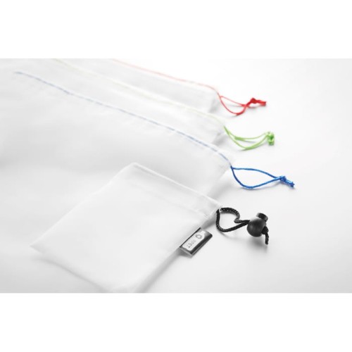 Worki z siatki RPET VEGGIE SET RPET