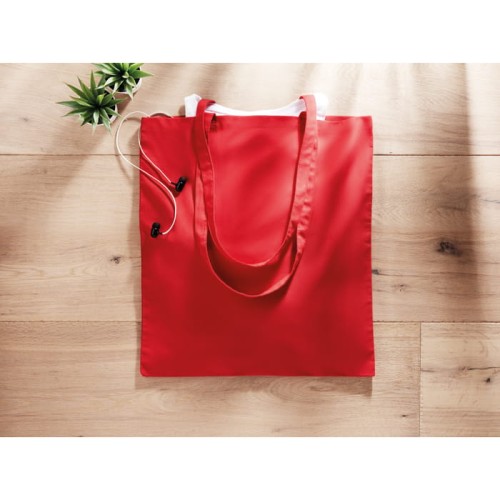 Torba na zakupy z długimi uchwytami COTTONEL COLOUR ++ 180 g 180g