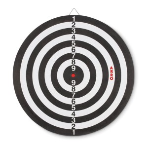 Dwustronna tarcza do gry w rzutki NAIL IT