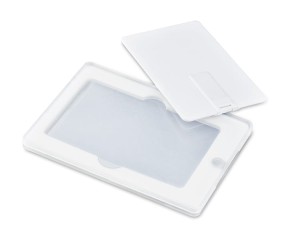 Praktyczne pudełko na pamięć USB KARTA