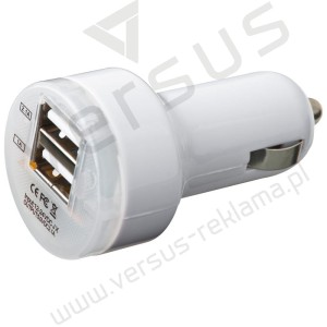 Ładowarka samochodowa z wejściami USB Wallington