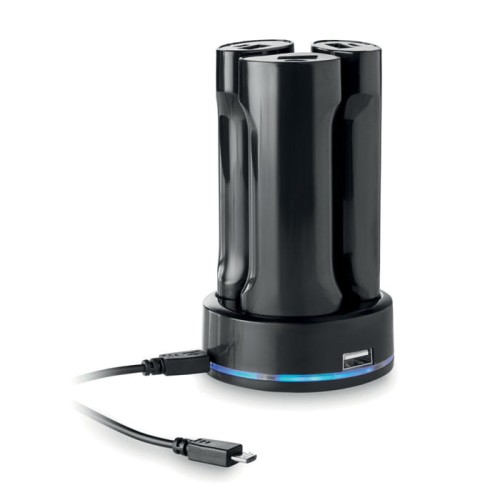 Stacja zasilania z 3 powerbankami Office Power 3