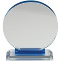 Szklane okrągłe trofeum